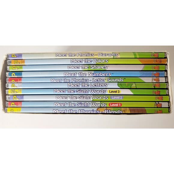 Preschool Prep Company 10-DVD Box Set –Letters, Numbers, Shapes, Colors and more - Picture 2 of 4